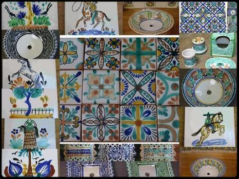 mexican pottery mexican ceramic folk art talavera Gorky Gonzalez / Gorky Pottery 