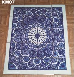 Artesanas Mexicanas Ceramica Majolica Talavera Mural de Azulejos XM07