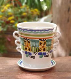 flowerplatter-maceta-handthrown-handmade-hand-painted-mexican-pottery-gorkygonzalez-gorkypottery-flowers-garden-jardin-home-hogar-plantas-plants-ceramics