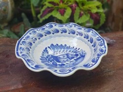 pasta-bowl-rooster-ceramic-handcrafts-talavera-majolica-handmade